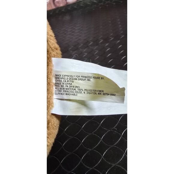 Princess House Berenstain Bear Plush 10" Brown Teddy Vintage 1991 #B14 - Picture 7 of 8